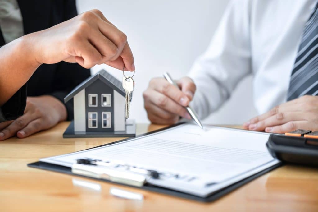 Home Insurance and Real estate investment concept
